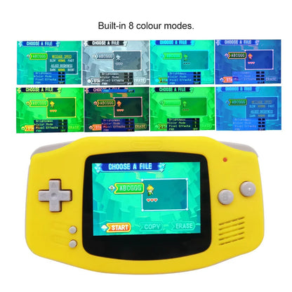 Hispeedido TYPE-C GBA LCD Display Upgrade – 3.0" V5 IPS Screen with New Housing Shell