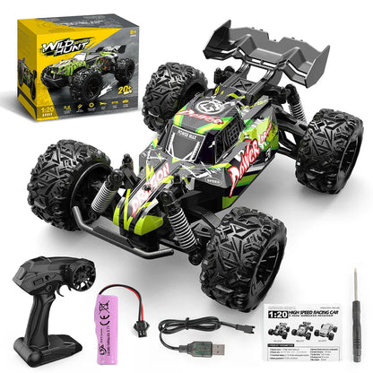 1:20 Off-Road RC Monster Truck — 2.4G High-Speed Remote Control Car | Climbing & Drift Toy for Kids