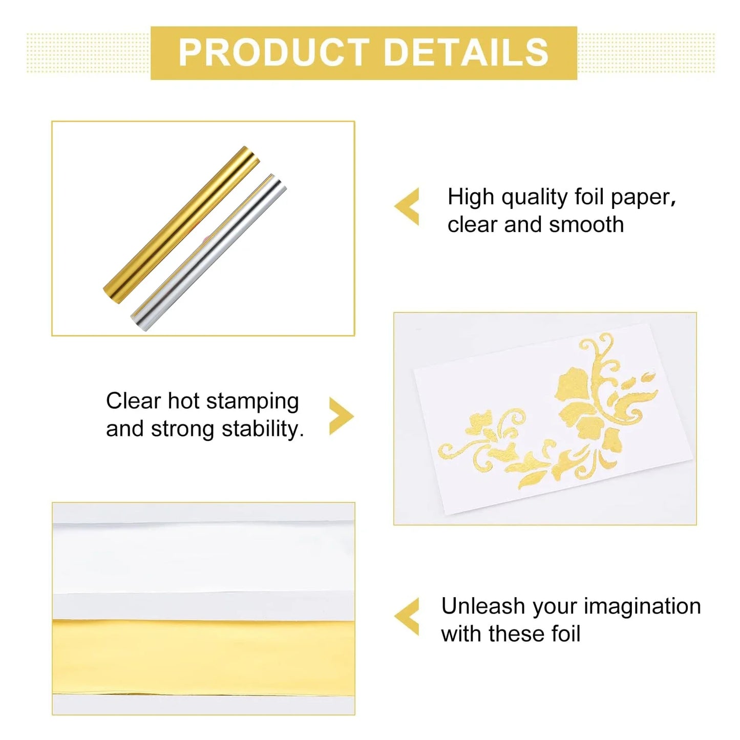 USB Heated Foil Pen Set – Hot Foil Tool for Scrapbooking, Card Making & Craft Drawing