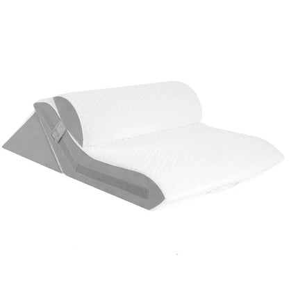 3Pcs Wedge Pillow Set — Adjustable Folding Triangle Pillows for Sleeping, Snoring, Back Pain & Acid Reflux Relief