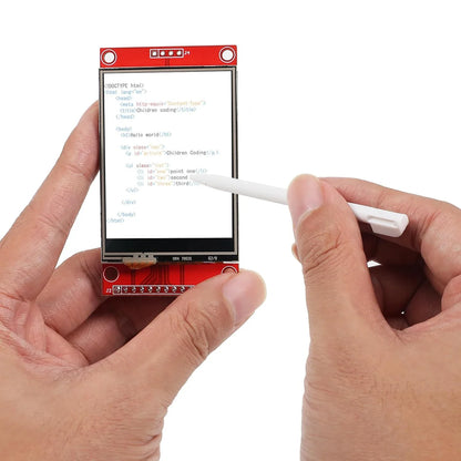 2.4" SPI TFT LCD Touch Screen – ILI9341 240x320 Display Module for STM32, 5V/3.3V SPI Serial Interface