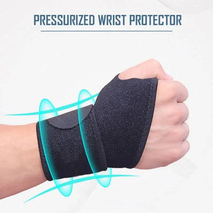 Wrist Wraps for Carpal Tunnel Relief - Adjustable Wrist Support & Thumb Brace for Joint Pain Protection in Sports