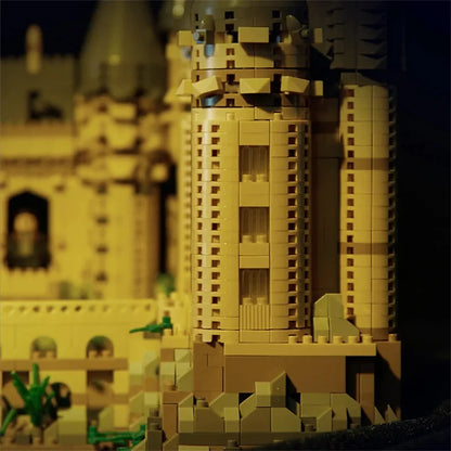 Creative Medieval Magic Castle Micro Building Blocks Set – MOC Architecture Palace Model Kit for Kids & Adults Gift