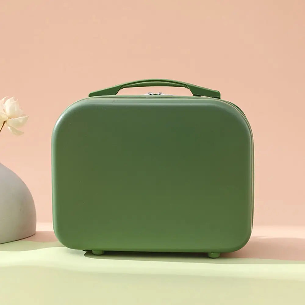 14 Inch Mini Women’s Carry-On Suitcase – Short Trip Travel Luggage & Makeup Bag