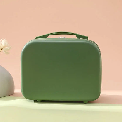 14 Inch Mini Women’s Carry-On Suitcase – Short Trip Travel Luggage & Makeup Bag