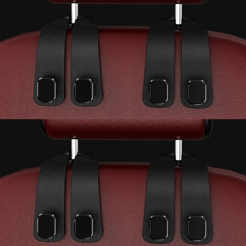 Multi-Function Car Seat Back Hook Organizer – Creative Rear Seat Hanger for Bags, Groceries, Purses & Vehicle Storage Accessories