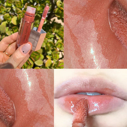 FB Gloss Bomb Cream Lip Gloss | High Shine, Glitter, Moisturizing Plumper, Long-Lasting Liquid Lipstick 9ml