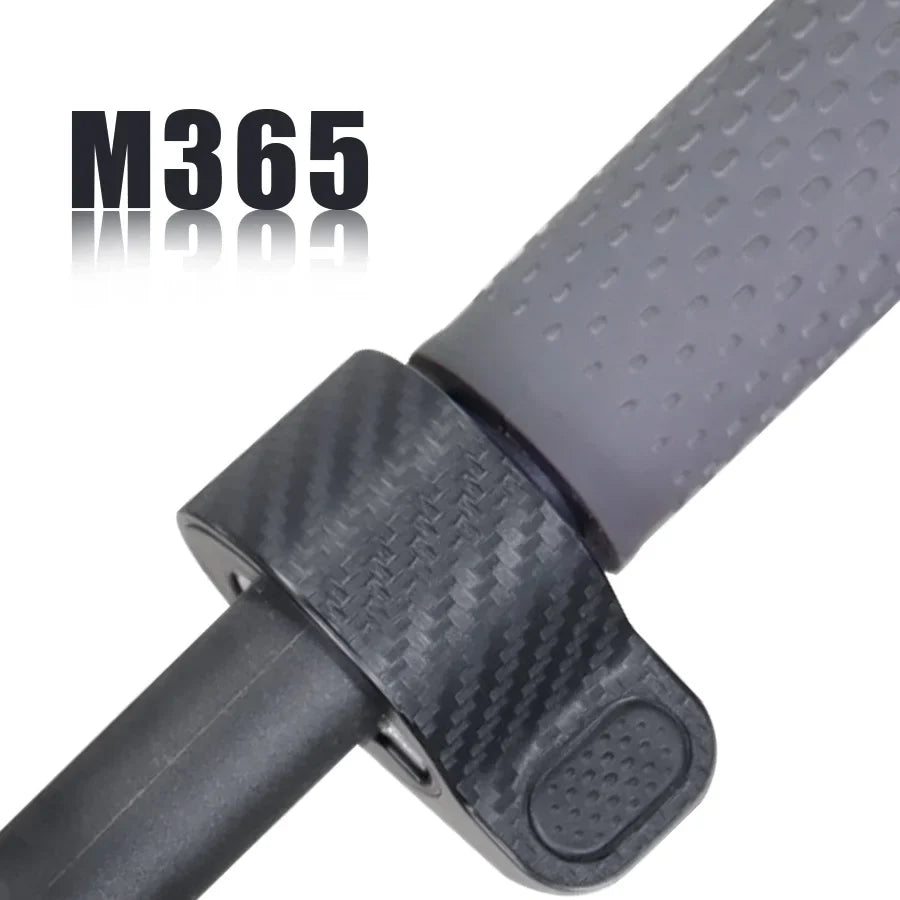 Protective Screen Film for Xiaomi M365 Pro 1S Electric Scooter - Carbon Fiber PVC Accelerator Sticker, Central Case Parts
