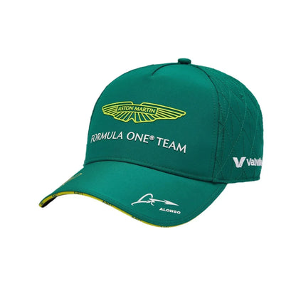 F1 Aston Martin Team Baseball Cap – Men’s & Women’s Adjustable Sports Hat Set