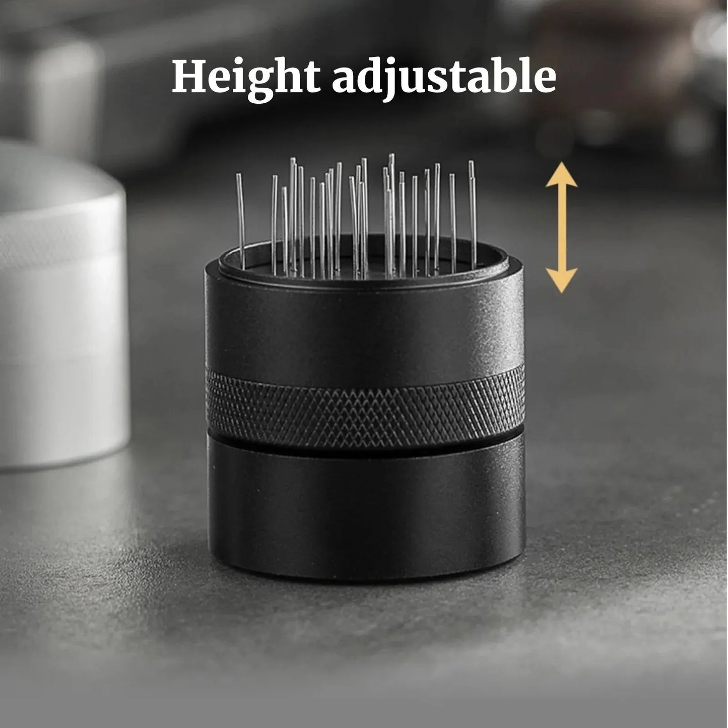 Espresso Stirrer WDT Tool – Coffee Distribution Tool for 51mm, 53mm, 54mm, 58mm Portafilters – Powder Stirring Tool