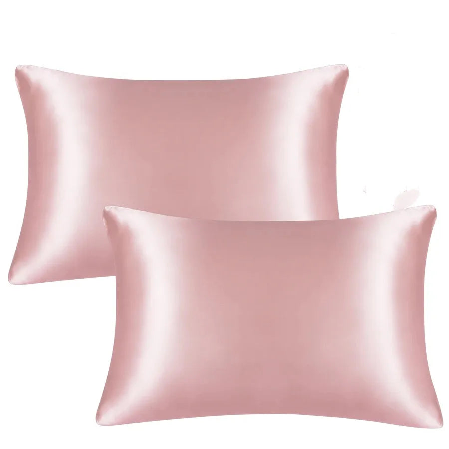 JuwenSilk Mulberry Silk Pillowcase – Silky Satin Natural Silk Pillowcase for Standard & Queen Size Beds