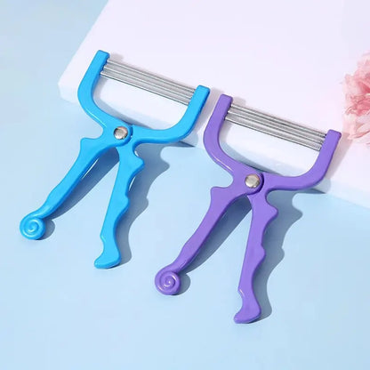 Manual Facial Hair Remover Epilator – Beauty Threading Tool for Women’s Shaving