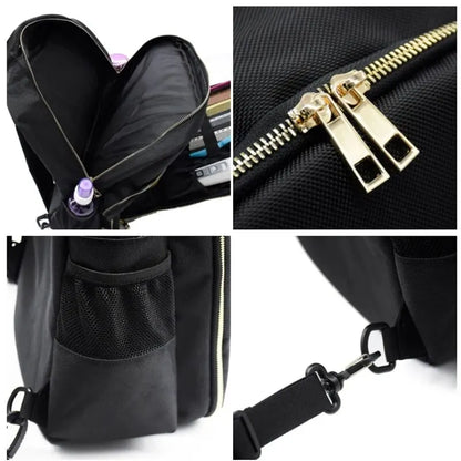 Portable Barber Supplies Backpack: Clippers Organizer for Hairstylist Tools - Large Capacity Travel Bag for Salon Storage