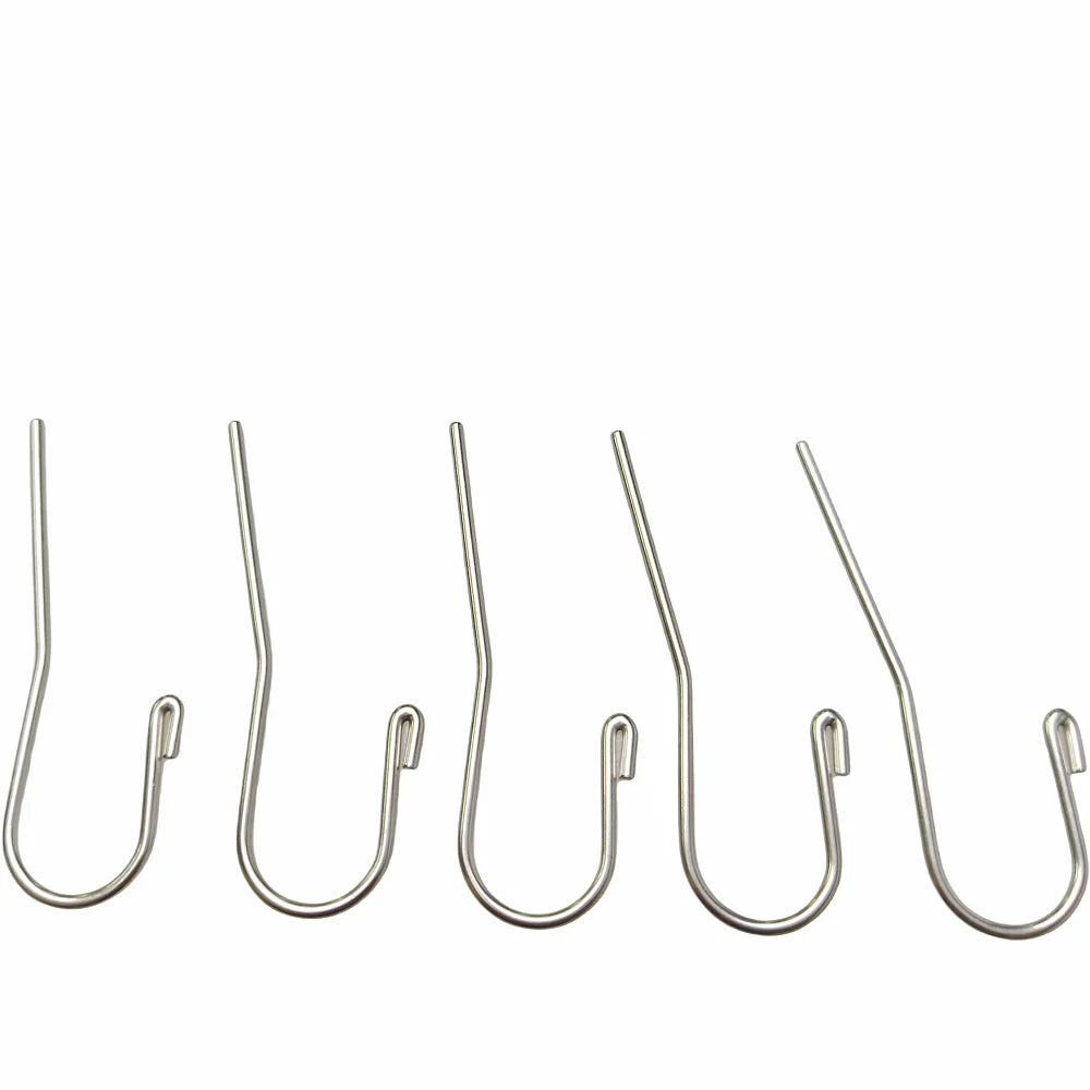 5pcs Dental Endo Treatment Tools – Apex Locator Line, Measuring Wire & Lip Hook for Dentsply, Morita, VDW