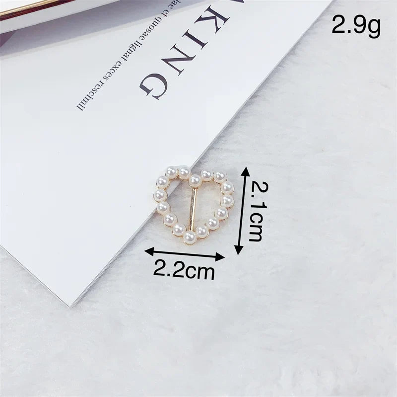 Creative Knot Buckles – Geometric T-Shirt & Scarf Waist Tightening Buttons, Clothing Accessories