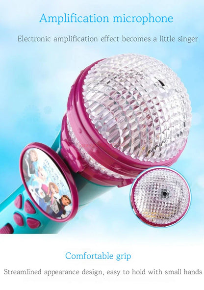 Disney Princess Minnie Singing Microphone – Music Toy for Girls, Frozen Baby Song Gift