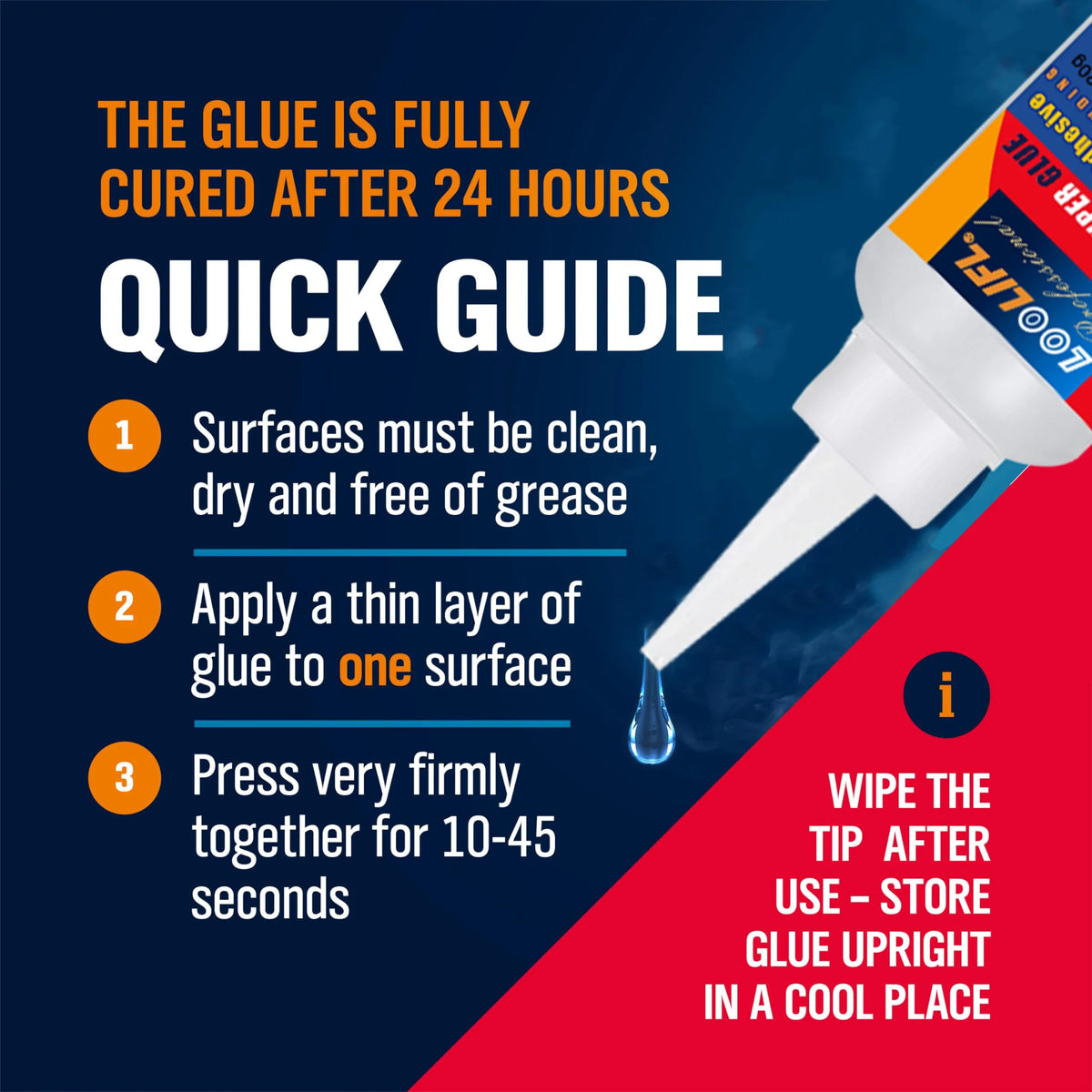 502 Super Adhesive Glue - 20g Multi-Purpose Adhesive for Metal, Plastic & DIY Repairs