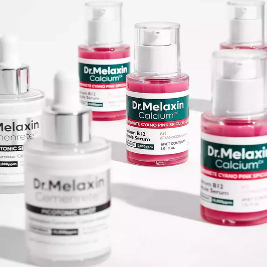 Dr.Melaxin Calcium B12 Pink Spicule Serum Cream – Dark Spot Lightening, Pore Minimizing, Wrinkle Reduction & Skin Elasticity Care