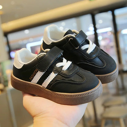 Kids Sport Training Sneakers – Spring Autumn Soft Sole Shoes for Boys & Girls, Casual Fashion Skate Shoes