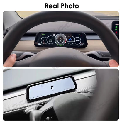 Gen 2 9.6" Instrument Display for Tesla Model 3 & Y – Blind Spot Reminder with OTA Upgrade, Juniper Dashboard
