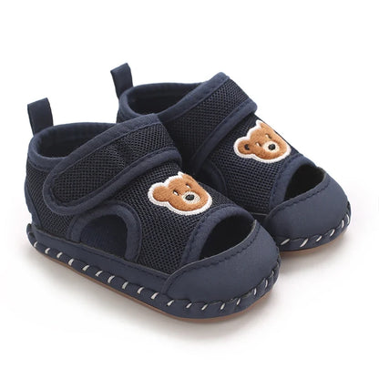 Infant Boy Pre-Walker Sandals - Breathable Soft Sole Casual Walking Shoes for 0–1 Year
