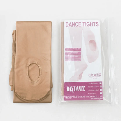 60D Convertible Ballet Tights - Seamless Dance Stockings with Foot Hole for Women