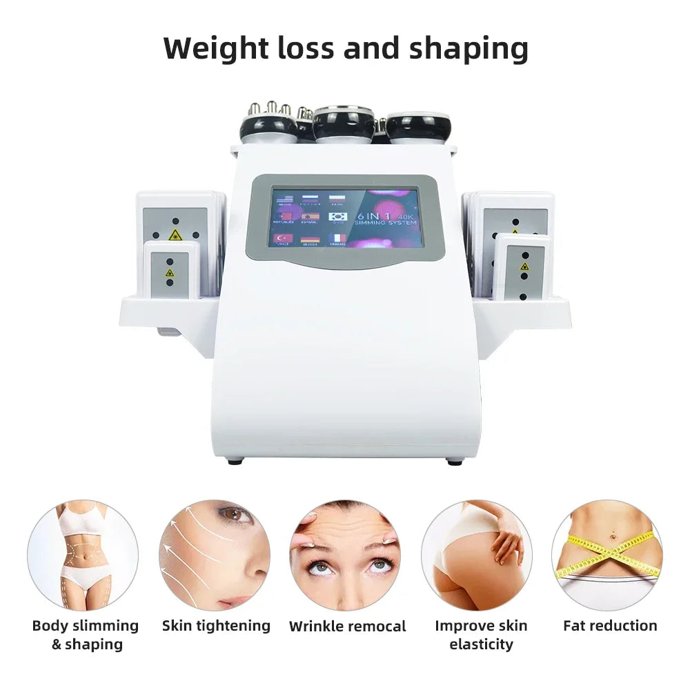 Missheart 6-in-1 KIM-8 40K Cavitation Machine – Professional Beauty Equipment with Fast Shipping