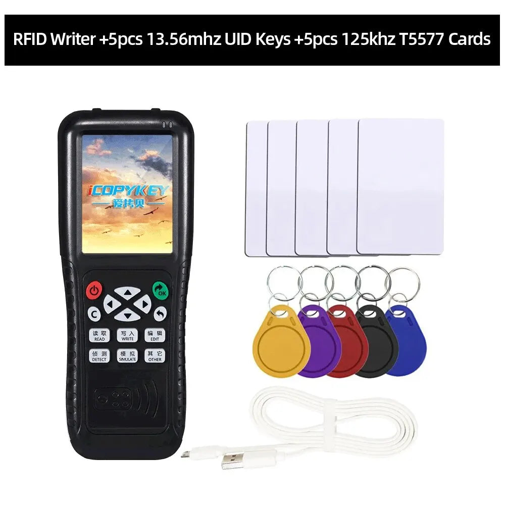 5YOA IX100 RFID Reader & Duplicator – Advanced Programmer, Copier & Writer for 13.56MHz & 125KHz Cards