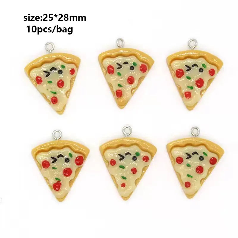 10Pcs Simulation Sunflower Charms 25/30mm for DIY Earrings, Necklace & Jewelry Making Accessories