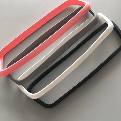 Silicone Rearview Mirror Protector Frame for Tesla Model 3/Y/S/X — Interior Console Cover Rubber Case Accessory