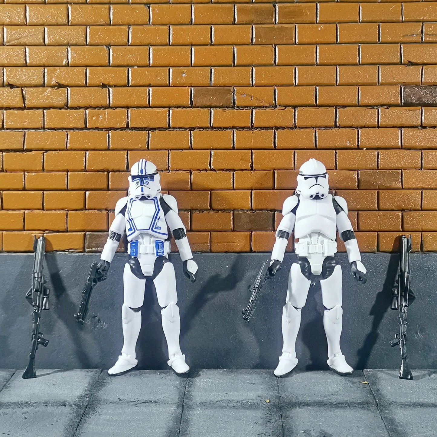 Star Wars 3.75" Clone Trooper Action Figure — 1/18 501st & 187th Legion REX ARF P1/P2 Toy Model