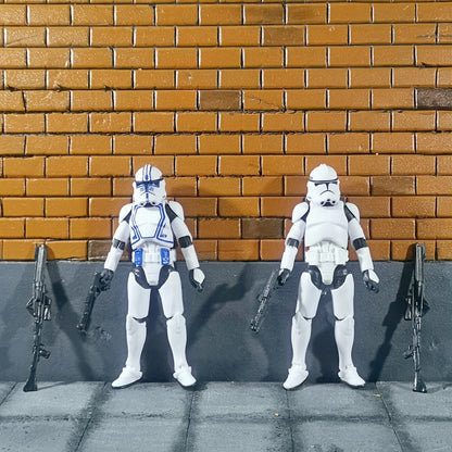Star Wars 3.75" Clone Trooper Action Figure — 1/18 501st & 187th Legion REX ARF P1/P2 Toy Model