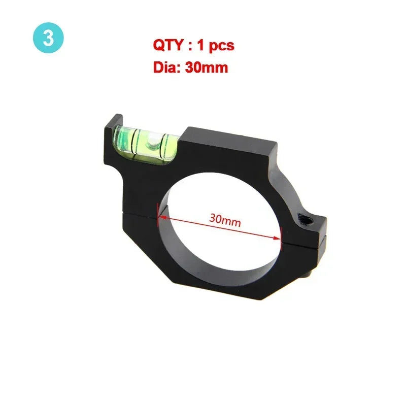 Discovery Rifle Scope Bubble Level – Spirit Level for 25.4mm, 30mm, 34mm Airgun & Airsoft Tube Mounts