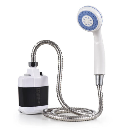 Portable Camping Shower | USB Rechargeable Electric Pump | Ideal for Camping, Car Washing, Gardening, and Pet Cleaning