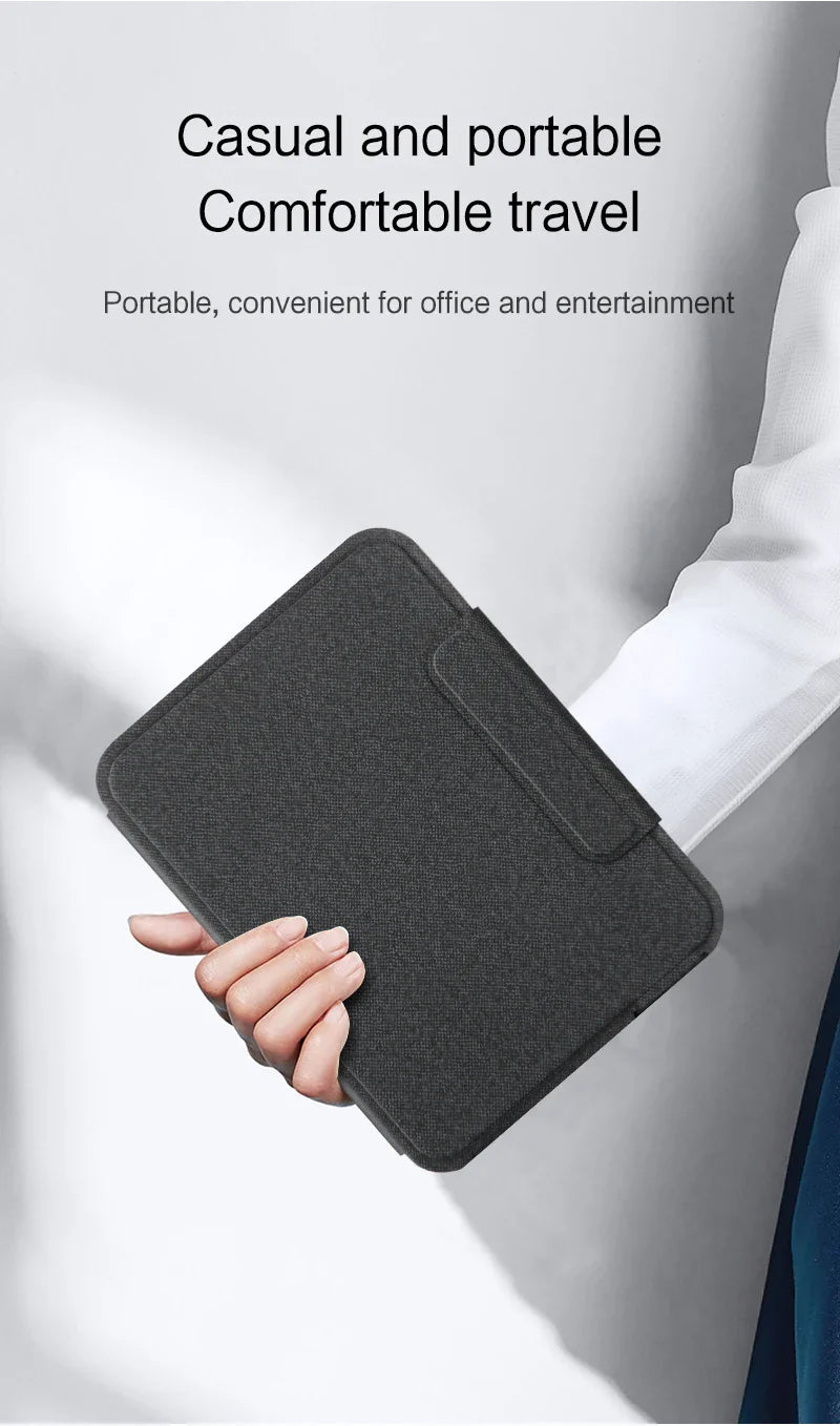 HUWEI Magic Keyboard Case for Lenovo LEGION Y700 2023 8.8" TB-320F 2nd Gen Tablet Cover with TouchPad & Backlit Keyboard