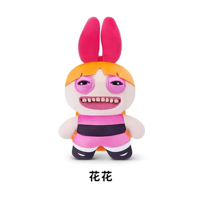 Funny Fangs Monster Plush Toy - Soft Fluffy Cartoon Stuffed Doll & Collectible Gift