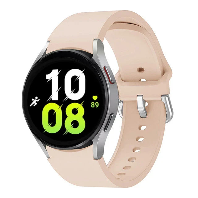 Silicone Replacement Strap for Samsung Galaxy Watch – Sport Bands for Watch 4, 5, 6, 7 (40-47mm)