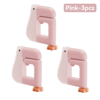 Thinking Duck Portable Hook — Non-Punching Hanging Decor for Table, Wall, Wallet & Handbag, Student & Office Supplies