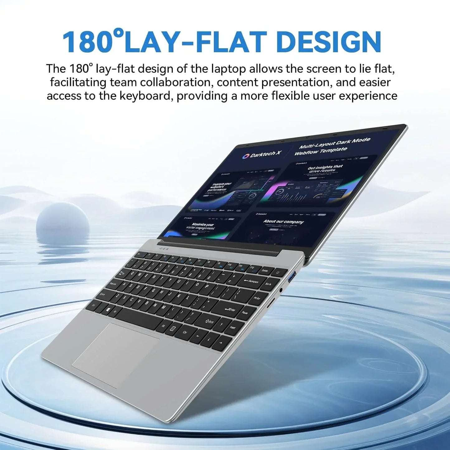 Ultra Slim 14.1" Laptop Intel Core i9-10980HK 16GB RAM 2TB SSD Windows 11 Pro Notebook Computer