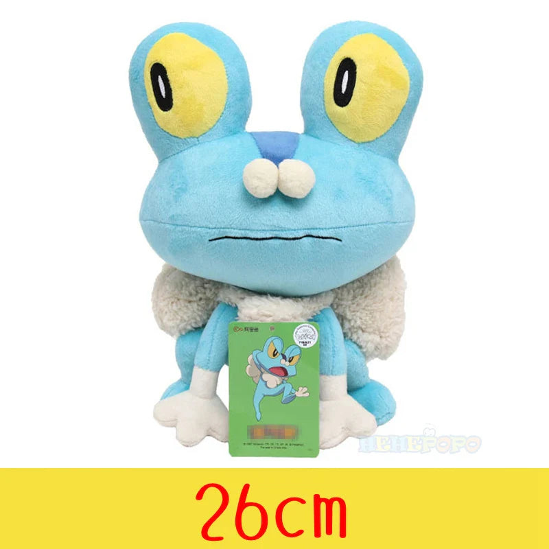 Original Pokémon Gengar Plush 24cm – Cute Pikachu Soft Stuffed Toy Doll for Kids Birthday Gift