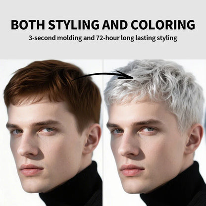 13-Color Halloween Hair Wax – 50g/120g DIY Temporary Hair Dye Cream for Party, Cosplay, Men & Women