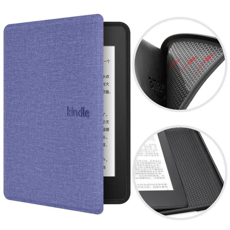 Soft TPU Case for Kindle Paperwhite - Compatible with 2016-2022 Models (1st-11th Gen), 6" & 6.8" - Protective Pouch Cover Funda