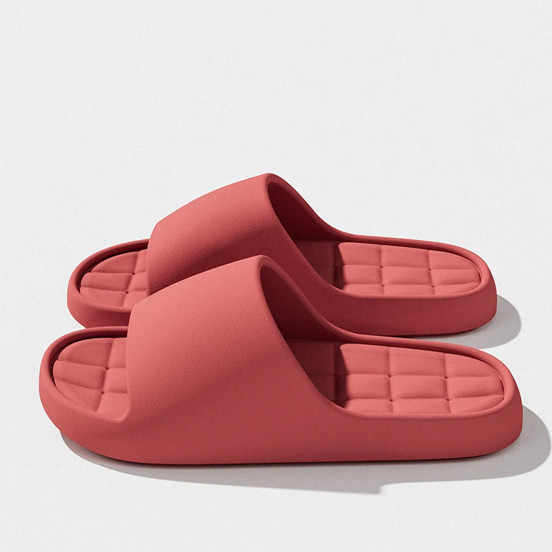 Men's Lightweight Summer Slides - Non-Slip Soft Sole Beach Sandals for Indoor & Outdoor Wear