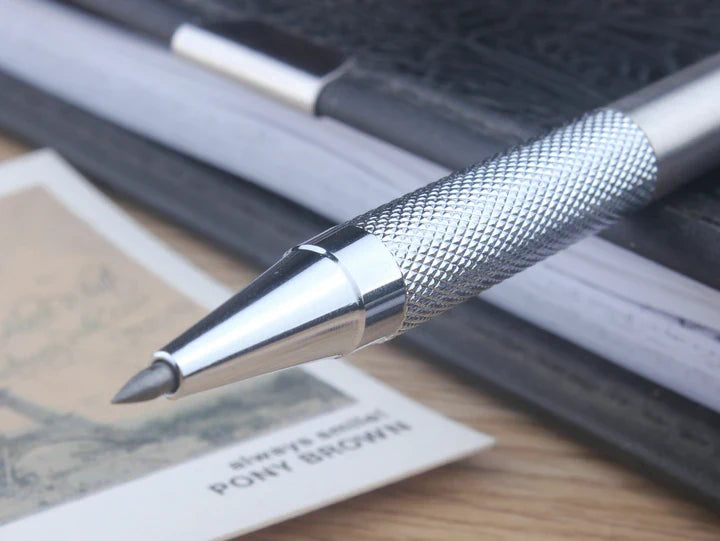 Full Metal Mechanical Pencil Set — 0.3–2.0mm Automatic Pencils for Art, Drawing & School