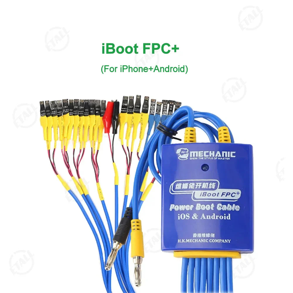 MECHANIC iBoot FPC AD MAX+ Pro Power Boot Cable – For iPhone 5S-15 Pro Max, Samsung, Huawei, Xiaomi Power Supply Test Tool
