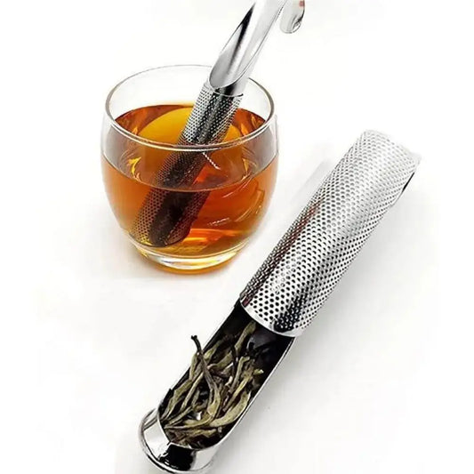 Premium Long-Handle Tea Filters – Tea Infuser & Strainer for Home or Outdoor Use