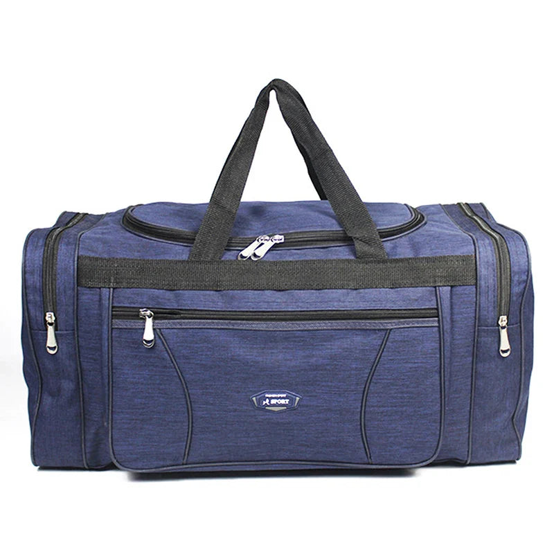 Oxford Waterproof Men’s Travel Bag — Large Capacity Hand Luggage, Weekend Duffle & Business Gym Bag