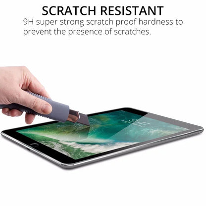 Tempered Glass Screen Protector for iPad 9.7" 2017 5th Gen & 2018 6th Gen – HD Scratch-Resistant Protective Film