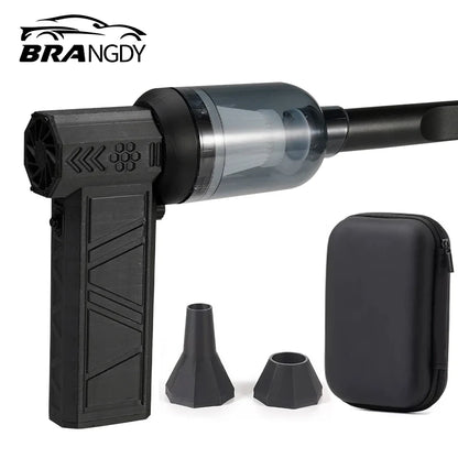 Jet Dry Mini Blower 2024 Upgraded Model – 2 in 1 Powerful Handheld Vacuum Cleaner & Violent Fan Jet Blower, Portable Mini Design