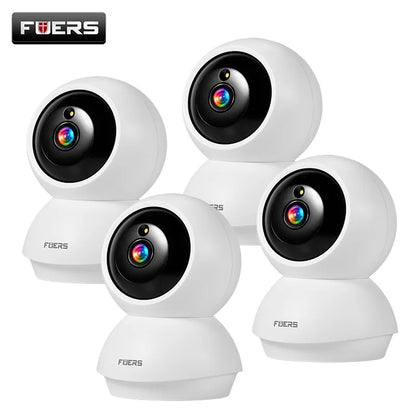 FUERS 5MP HD WiFi Indoor Security Camera – Baby & Pet Monitor with Motion Detection, Tuya Smart Home & Alexa Compatibility